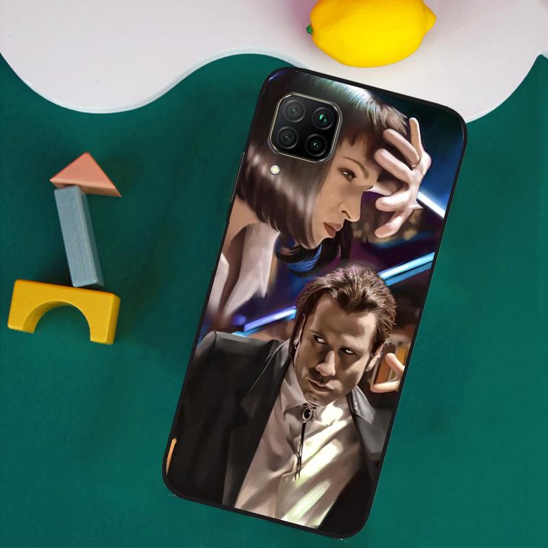 Pulp Fiction Movie Poster For Huawei Nova 11i 12s 12i 8i 7i Y73 Y70 Y90 Y60 Y72 Y61 Y91 9 10 SE P30 Pro P40 Lite Case