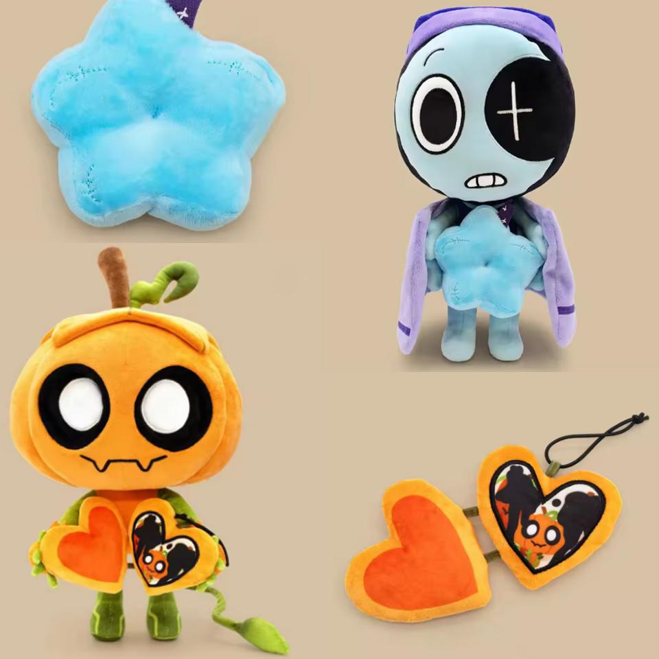 New Dan di World Gourdy Plush Cute Dandy Astro Vee Pebble Plush Gourdy 1st Edition Ribecca Eclipse Plushies Doll Toy Gifts