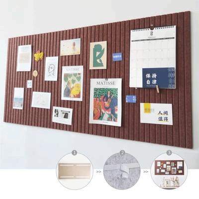 Многоразовые самоклеящиеся войлочные наклейки на стену DIY без сверления, войлочная доска объявлений 40x60 см, настенная доска для демонстрации, офис
