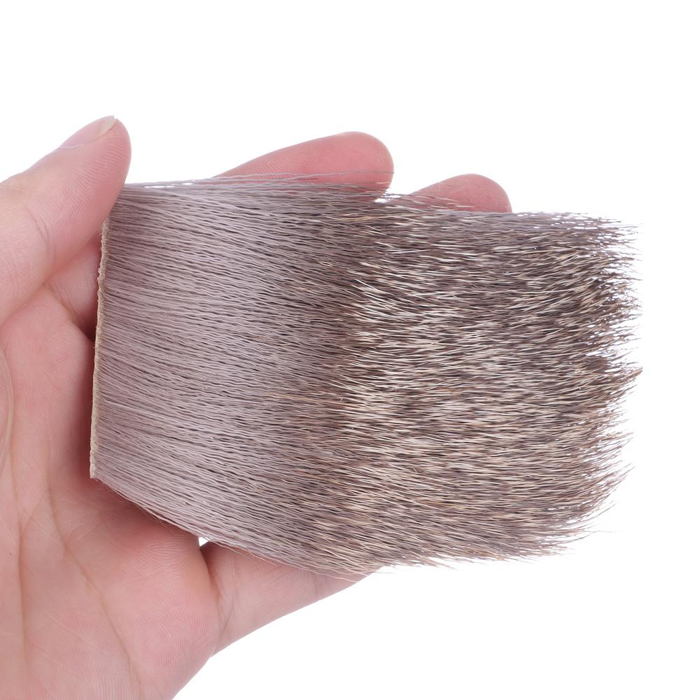 Colors Fly Hook Skin Fur Material Deer Hair Hook Deer Hair Patches Tying Material Fly Fishing Lure