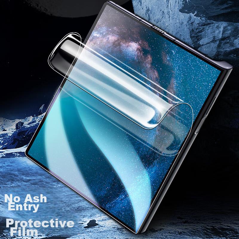 Hydrogel Screen Protector for Samsung Z Fold4/W23, W23 Phone Film Film Set, HD Non-Tempered Anti-Scratch Full Adhesive Protective Soft Film JM386