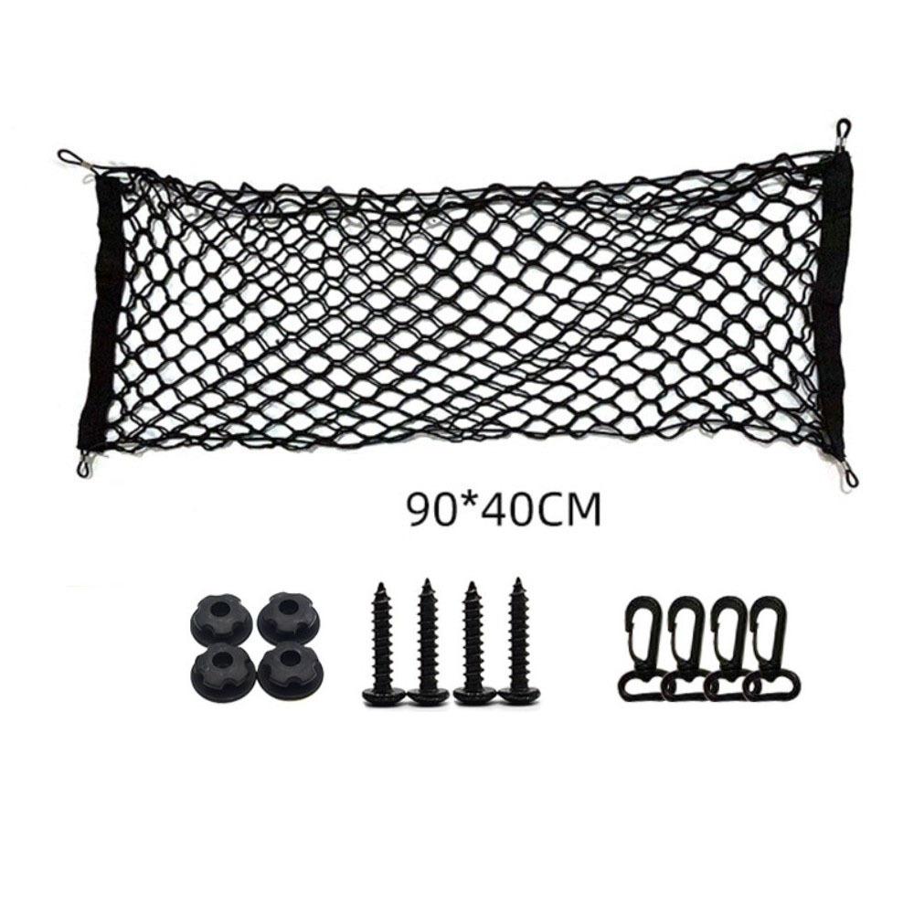 Universal Trunk Storage Net Double Layer Luggage Mesh Net Car Mesh Storage Bag Back Rear Seat