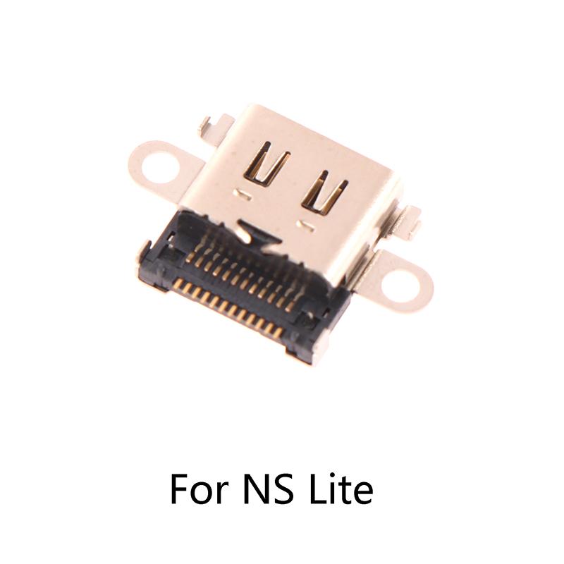 1 шт. Для Ns Switch Oled Разъем порта USB для зарядки Лот для консоли Switch Lite Разъем питания Разъем Type-C