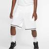 Nike Классические баскетбольные шорты с эластичным логотипом Dri-Fit с низкой посадкой, мужские брюки белого цвета AQ5601-100