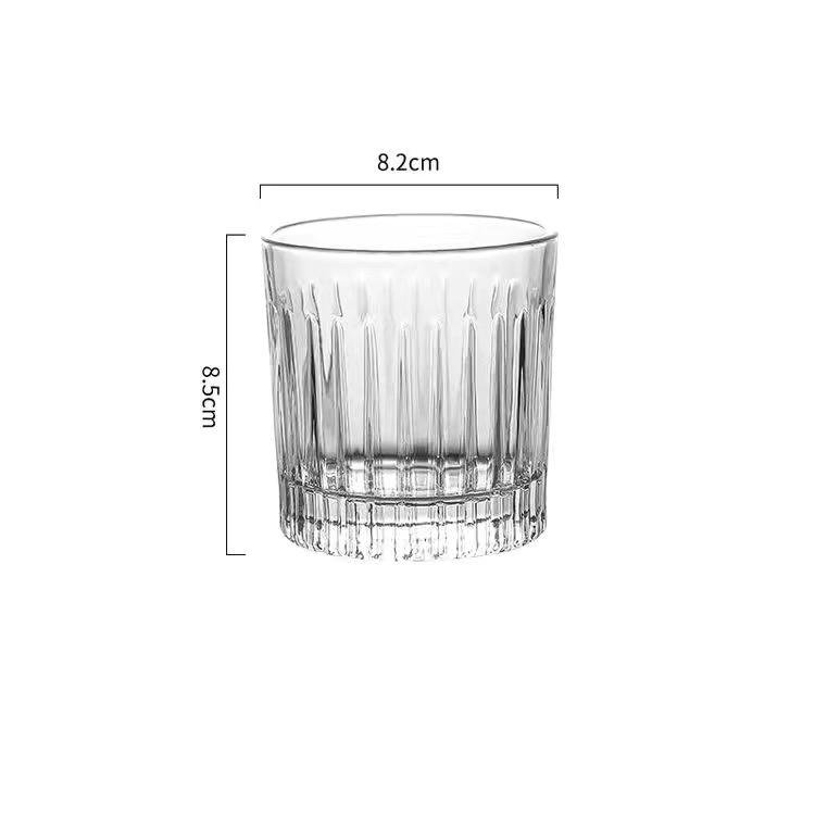 Простая стеклянная термостойкая кружка в скандинавском стиле, чашка для воды, чашка для молока, кофейная чашка