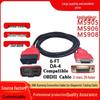 OBD2 16-контактный папа на 26-контактный мама Адаптер для диагностического кабеля Autel MS905