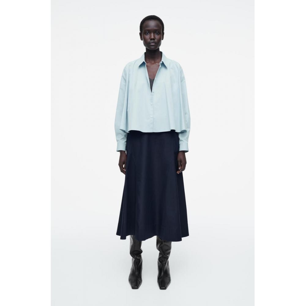 COS Японская рубашка свободного покроя из хлопка