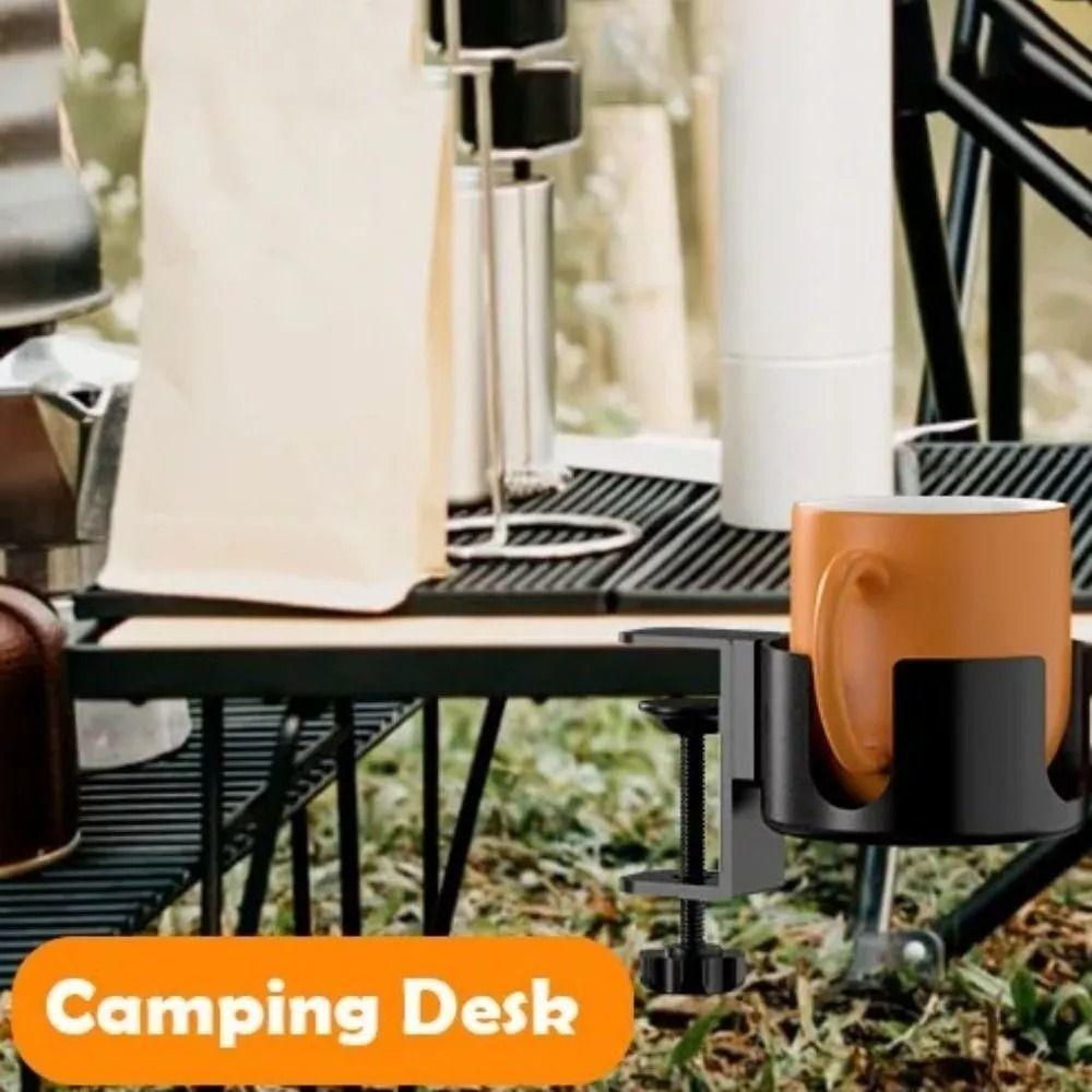 Adjustable Large Cup Mug Holder Removable Desk Drink Bottle Holder Desk Cup Holder Clamp