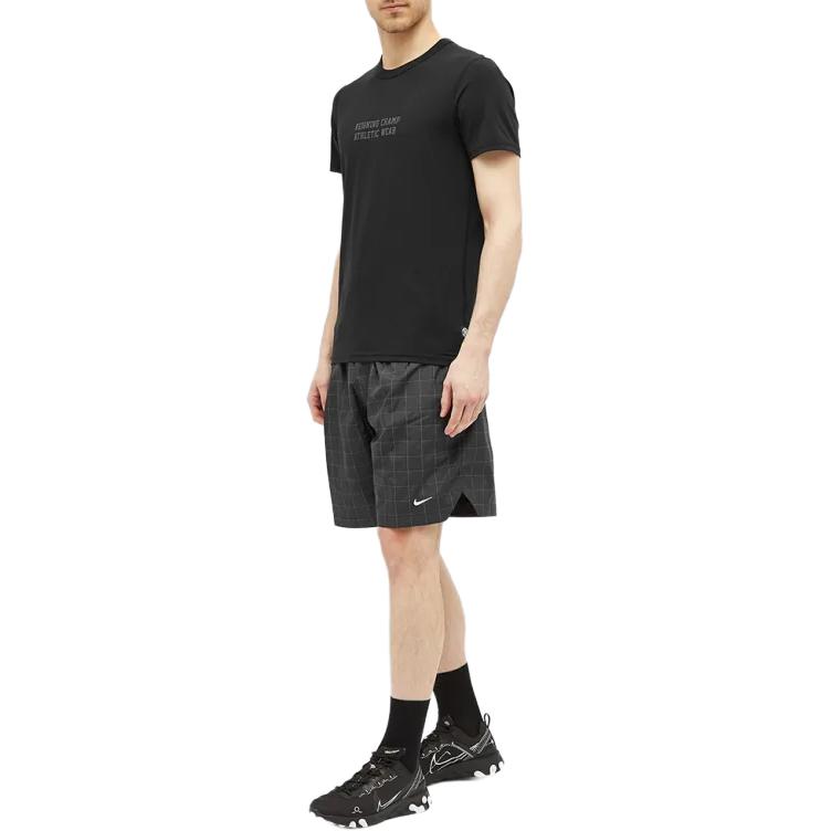 Nike Свободные широкие шорты с логотипом, мужские шорты, черные CZ5095-010