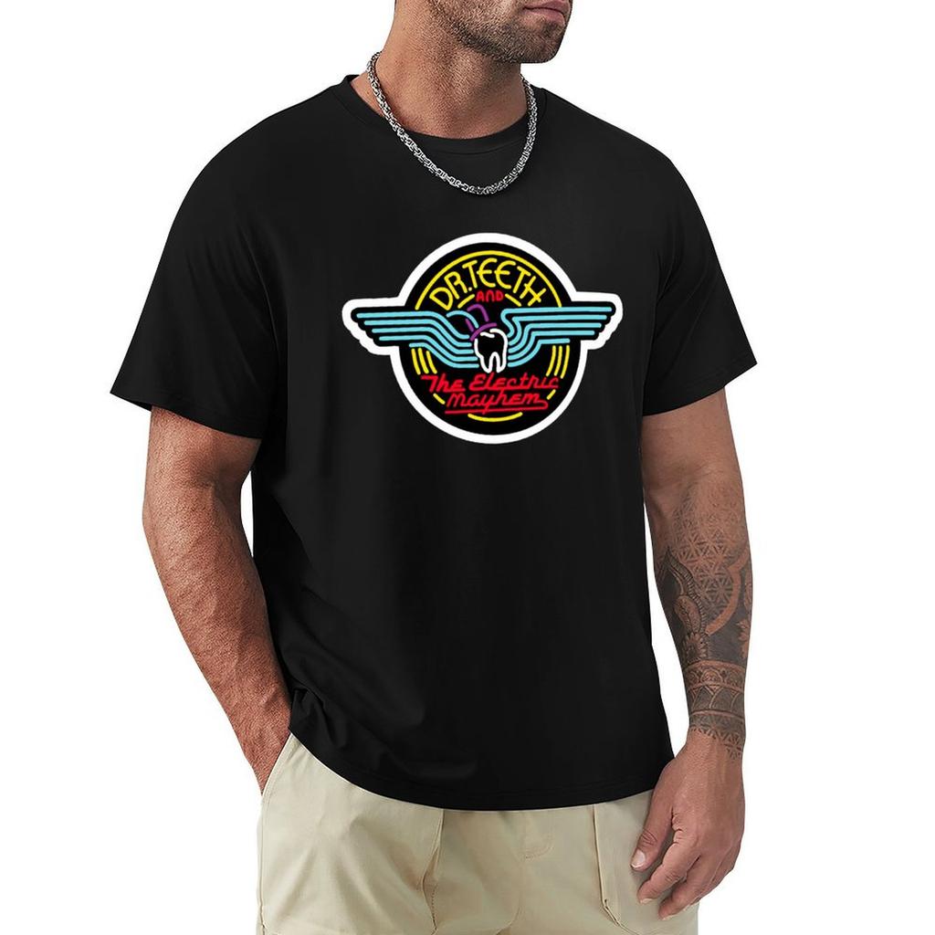 Electric Mayhem (Black) Tshirt Work Casual Loose Fit Tshirt