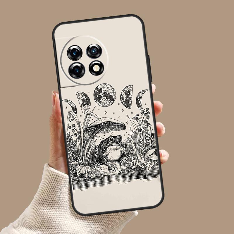 Чехол-кошелек с принтом Оккультная Ведьма Луна Готика для OnePlus Nord CE 3 Lite CE4 2 2T N10 N20 N30 OnePlus 12 11 9 10 Pro 8T 10T 12R