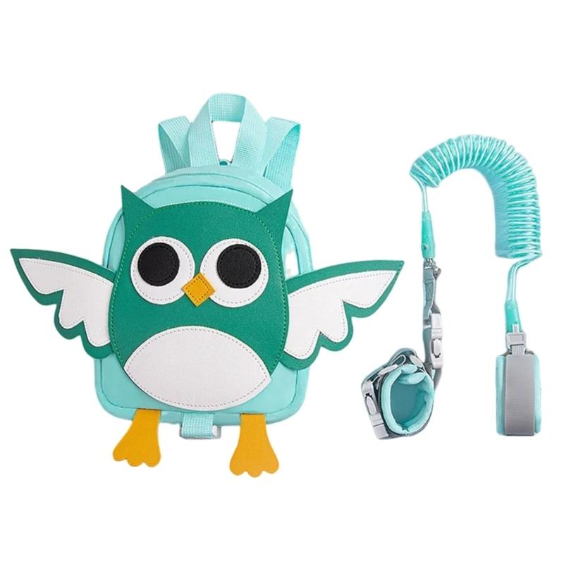 Toddler Harness Backpack Leash Cute Kid Backpacks with Anti Lost Wrist Link Mini Child Backpack Harness Leashes for Baby Girls