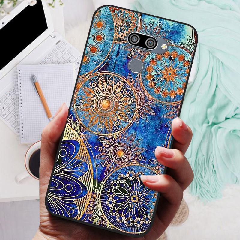 for LG K50 Q60 Case K 50 Soft TPU Silicone Phone Covers for LG Q60 LGK50 K 50 LGQ60 Case Bumper Q 60 Shockproof Coque Cover