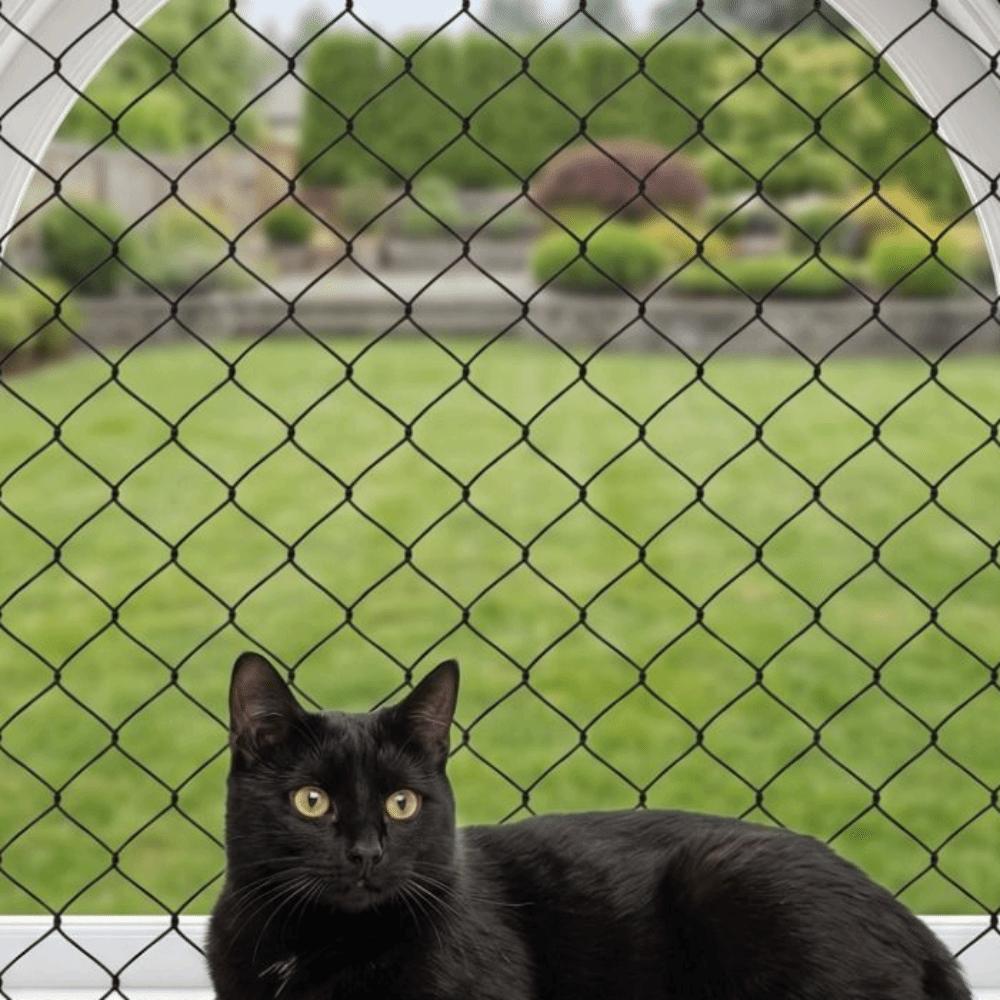 Plastic Pet Balcony Protective Net Bite Resistant Cat Safety Net Cat Window Sill Fence Patio