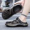 Light Men's Slippers 2024 Summer Chef Shoes For Men Outdoor Wading Sandals Soft Beach Antiskid Sports Women Slippers Platform