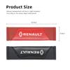 Interior Stickers 2Pcs Car Seat Belt Shoulder Covers Protective Pads For Renault Kadjar Clio QM6 Koleos Megane Fluence Espace Ca