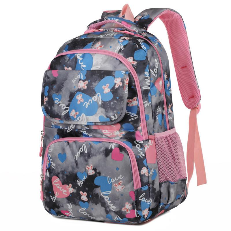 Schoolbag Student Anti Splashing Water Wear Resistant Fashionable Cute Backpack
