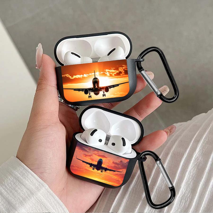 Чехол для наушников Чехол-крышка Для Airpods Pro3 2 1 4 Pro2 Pro 3 Самолет Крутой Модный