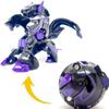Темная трехголовая собака, деформированное яйцо 3,8 см, игровая игрушка Hyper Dragonoid Battle
