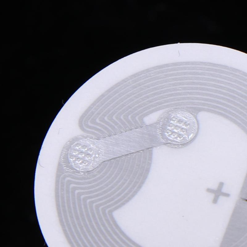 10 шт. RFID-меток-стикеров Ntag215 NFC-метка 13,56 МГц Iso14443A Стикер для телефона Доступен RFID-клейкий стикер