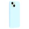For iPhone 14 Case 2.0mm Thick Solid Color Soft TPU Phone Back Cover Large Lens Cutout
