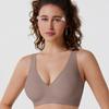 European and American Seamless Wire-free Underwear for Women, Comfortable and Thin Full-cup Bra