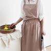 Adult/Children Kitchen Cooking Apron Solid Color Gardening Work Uniform Florist Apron  Florist Work