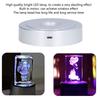 Colorful Light LED Display Base Crystal Display Base Stand  Glass Crystal Art
