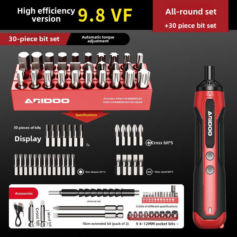 Набор перезаряжаемых многофункциональных немецких электрических отверток для домашнего использования