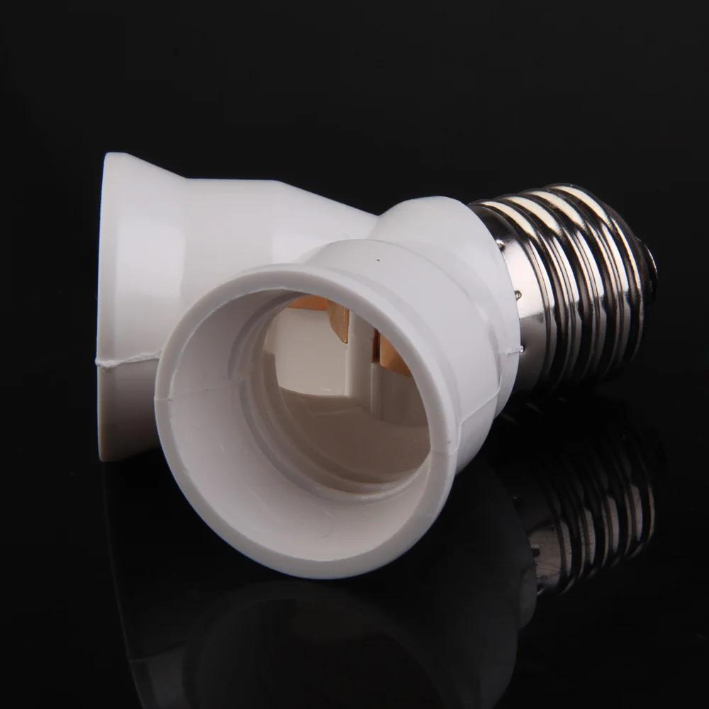 Light Adapter Screw Bulb Socket Lamp Converter Conversion Socket Screw Base Holder Adapter for E27 To E27