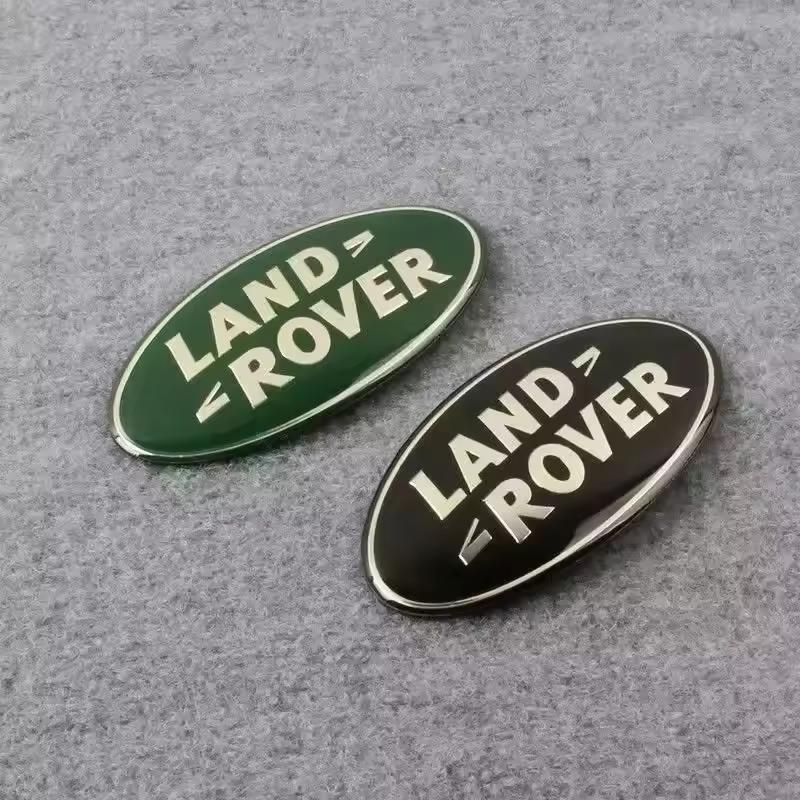 10.5x5.3cm Car Body Rear Trunk Emblem Badge Sticker for Land Rover Discovery Sport Defender Aurora Range Rover Evoque Decoration SA4