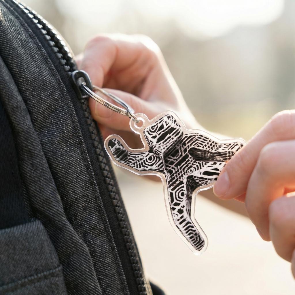 Keychain Acrylic Pendant Game Peripheral Bag Car Hanging Pendant
