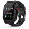 Водонепроницаемый чехол для Apple Watch Series 4/5/6/SE 44 мм, ударопрочный, устойчивый к падениям, прочный защитный чехол со встроенной защитой экрана и мягким ремешком