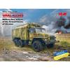 ICM 1/72 Scale Ukraine URAL-43203 Military Box Truck Plastic Model Kit 72709