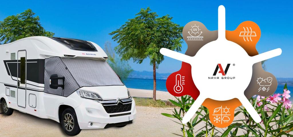 Mata termiczna na szyby kamper ducato 4 jumper od 2014r termoizolacyjna