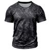 Мужская футболка Gym Muscle Tee с коротким рукавом и круглым вырезом, повседневная футболка с принтом для тренировок, уличная одежда для отпуска