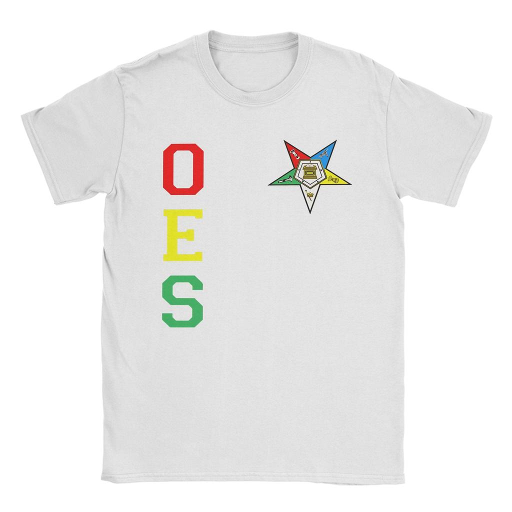 Oes Order Of The Eastern Star T Shirt Unisex 100 Cotton Funny Tshirts Round Collar Tees Short Sleeve Tops New Arrival