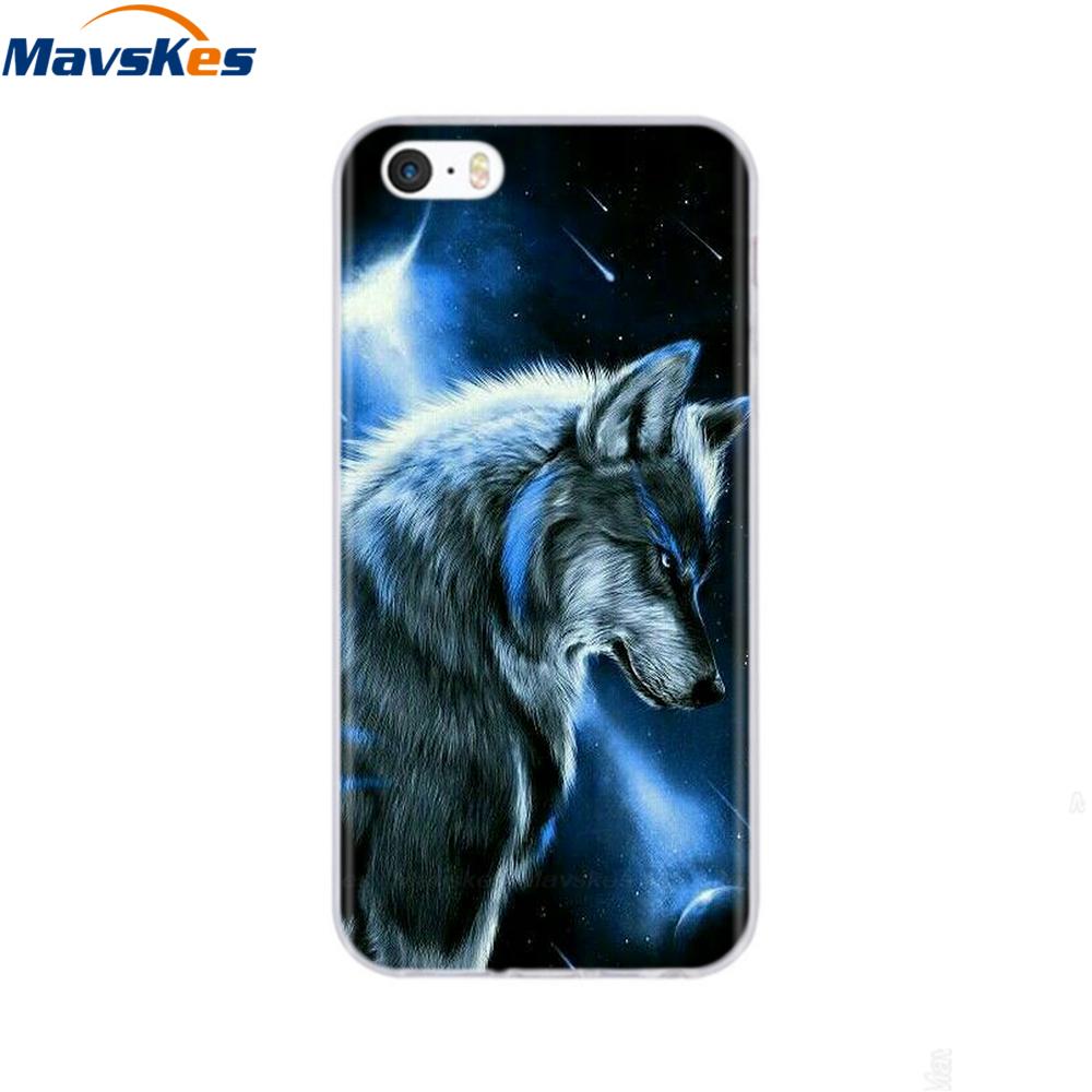 Мягкий чехол из ТПУ для iPhone 4 4s 5 5s SE 6 6s милый мультяшный кот цветок модный силиконовый чехол-бампер для телефона полная защита