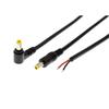 DC 5.5MM x 2.5MM штекер для оголенного провода с открытым концом кабель питания для ремонта 18 AWG 5525 разъем DC5525 пигтейлы