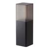 Yamazaki 5373 Cutlery Stand with Lid, Black, Approx. W8XD8XH25cm, Tower, Dust Prevention, Partition Included