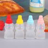 1/2/4Pcs Mini Condiment Squeeze Bottles 23Ml Honey/Ketchup/Soy Sauce/Salad Dressing Dispensers Lunchbox Squeezable Containers