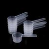 10Pcs 40Ml 20G Flat Bottom Graduated Measuring Spoon With Scale Transparent Plastic Kitchen Baking Measuring Spoon Tableware