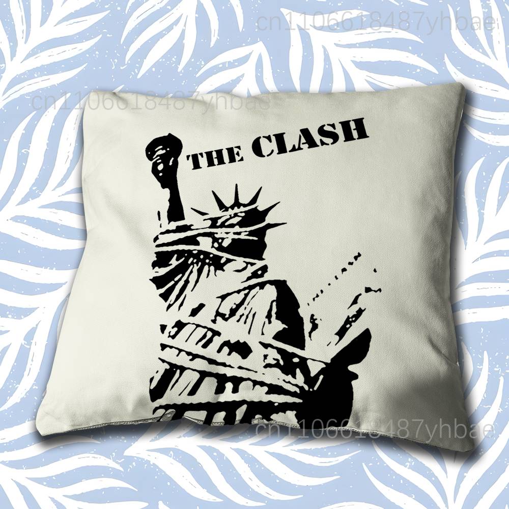 The C-Clash In London Calling Pillow Case Cover Square Sofa With For Pattern Comfortable Cushion Suitable Of Room