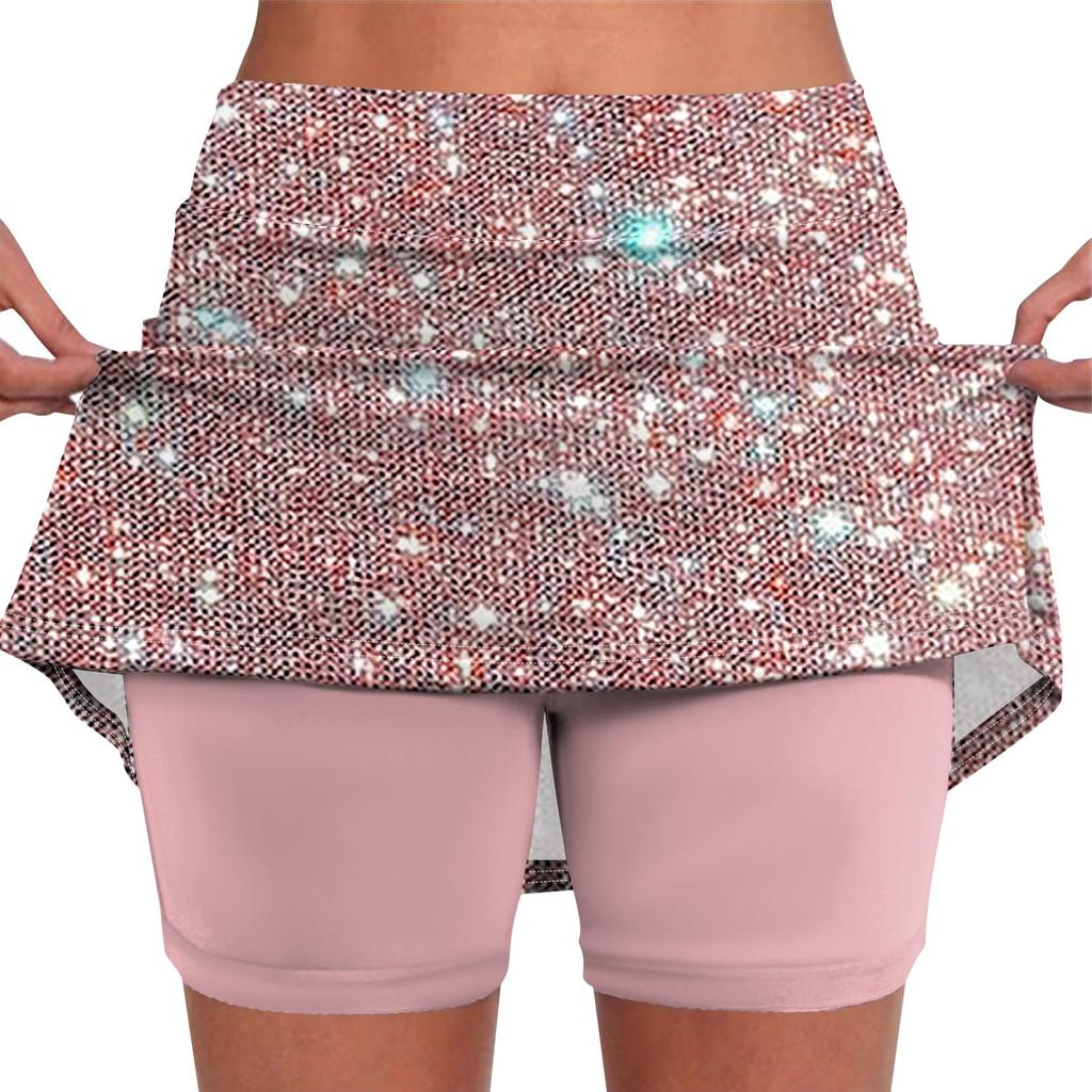 Эластичные брюки-кюлоты для йоги для женщин, спортивные шорты с принтом, легкие узкие однотонные бегуны с высокой талией