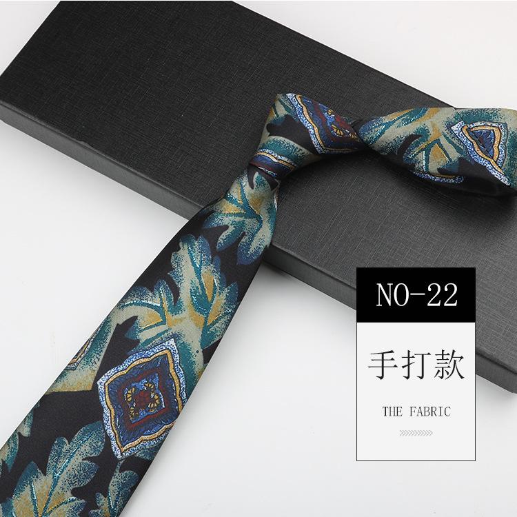 Мужской печатный галстук, узор Ретро, костюм джентльмена, ширина рубашки 9 см, шелковистый, мягкий, длинный, ручной работы