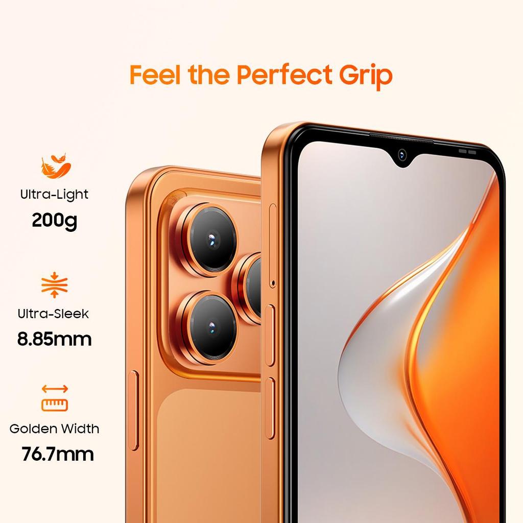 Blackview WAVE 7C 4G AI Смартфон 16 ГБ+128 ГБ 6,56" Android 16 5000 мАч Мобильный телефон