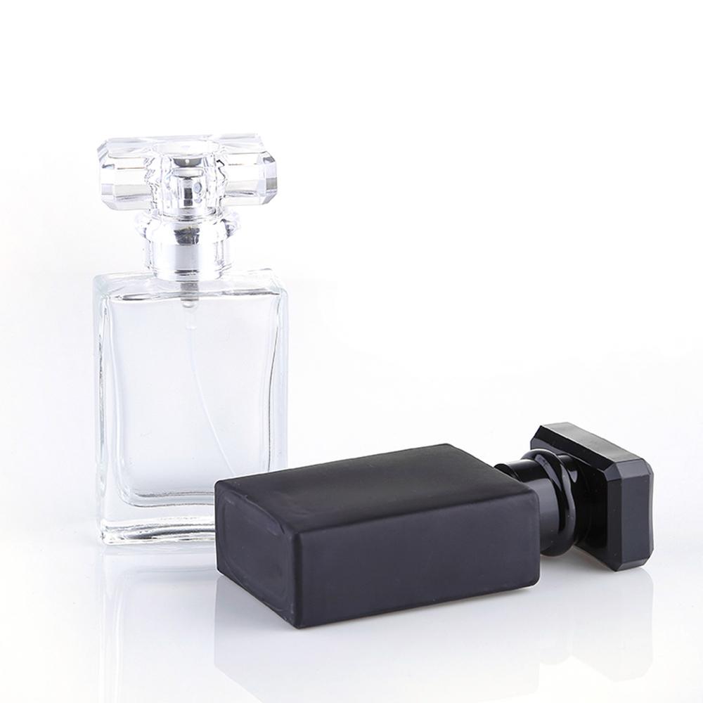 50ml High Quality Glass Crystal Transparent Spray Bottle Atomizer Refillable Bottle Perfume Bottle