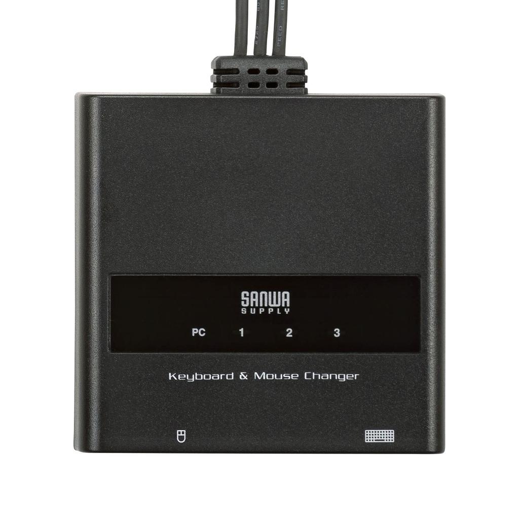 Sanwa Supply PC Switcher for Keyboard and Mouse (31) SW-KM3UU