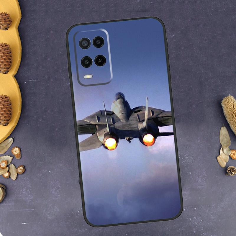 Чехол для телефона F14 Fighter Tomcat для Oppo A79 A18 A38 A58 A78 A98 A17 A40 A60 A80 A16 A76 A96 A15 A74 A94 A54 A77