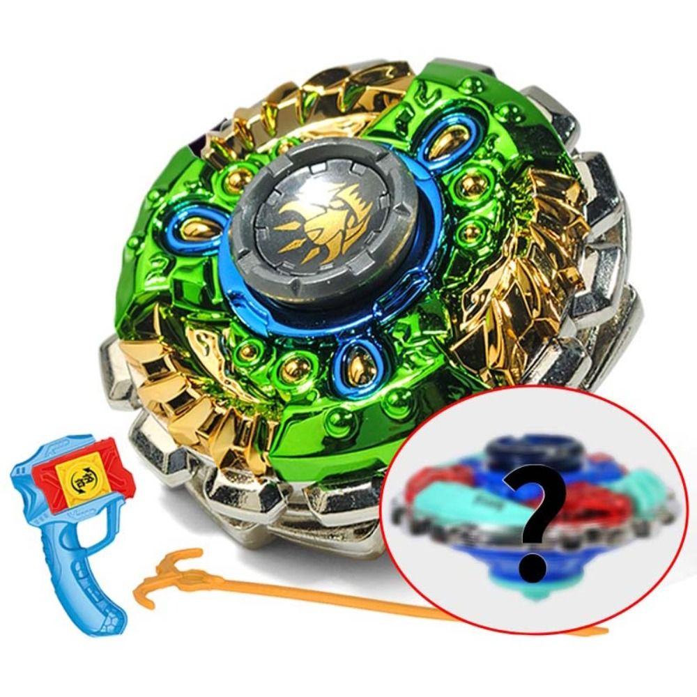 С пусковой установкой Гироскоп Игрушки Двухслойный волчок Игрушки для улицы Металлический гироскоп Игрушка для мальчиков и девочек